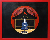 Viktor Preiss - Čajový servis - originál